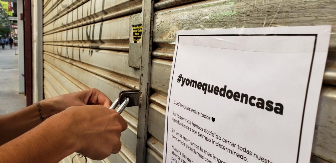 S&oacute;lo el 8% de los comercios est&aacute;n abiertos y advierten por cierres masivos si se extiende la cuarentena