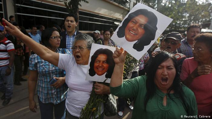 Honduras Proteste nach dem Tod von Berta C&aacute;ceres (Reuters/J. Cabrera)