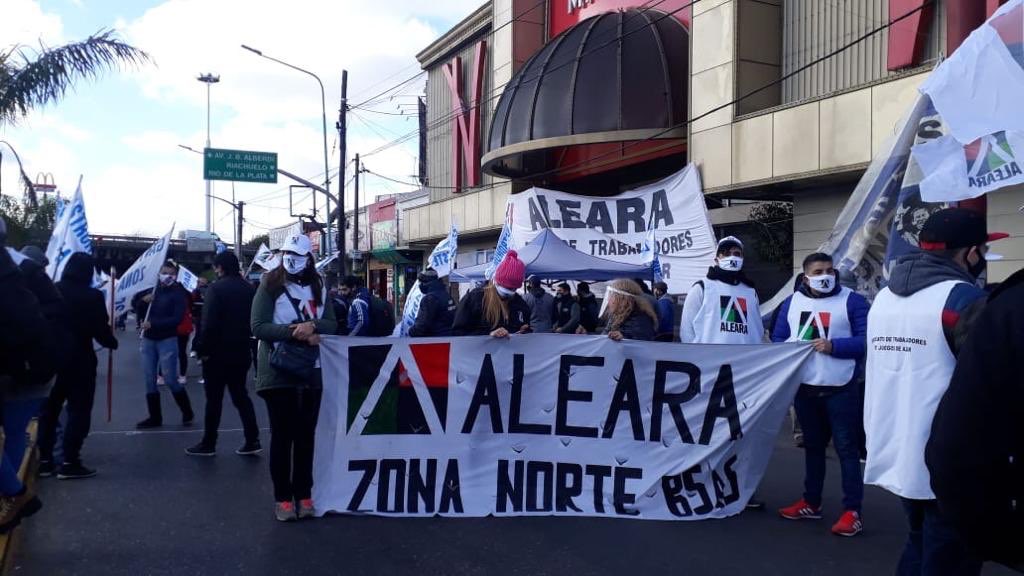 Ollas populares de los trabajadores de bingos para reclamar el pago de salarios adeudados