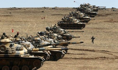 Turquía. Bombardea áreas al norte de Siria