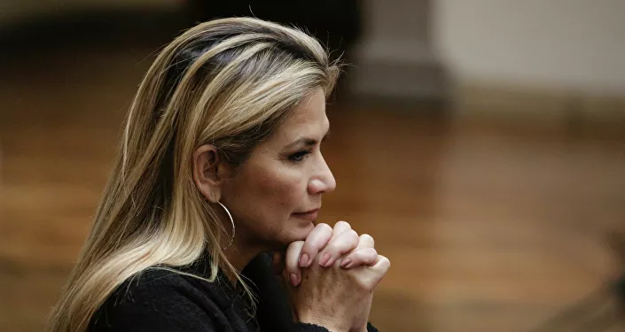 Jeanine &Aacute;&ntilde;ez, presidenta transitoria de Bolivia