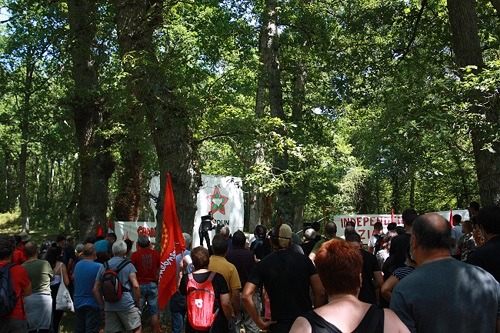 Euskal Herria. Recuerdan en la localidad de Albertia a luchadores antifascistas /Se presenta nuevo coordinadora independentista y por el socialismo