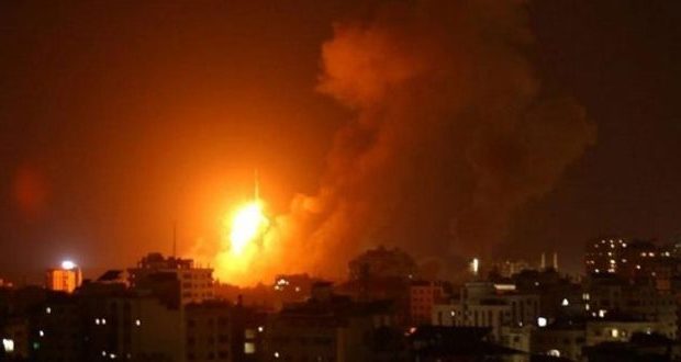 Palestina. Aviones de combate israelíes bombardean la sitiada Franja de Gaza