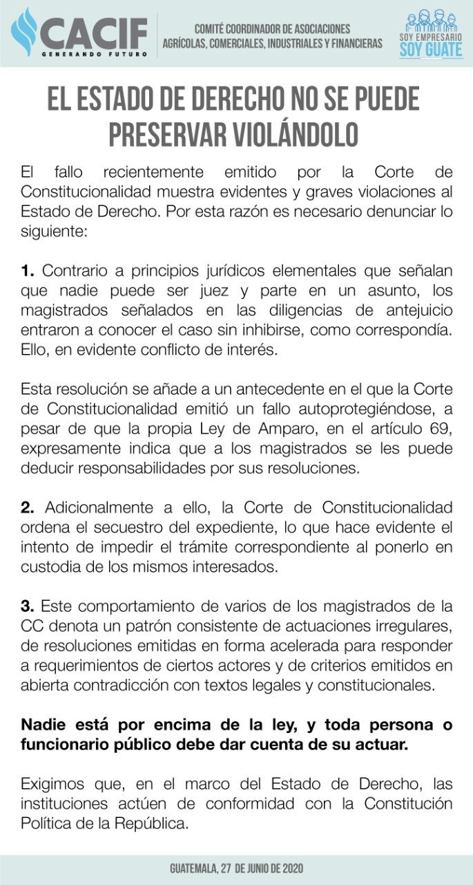 cacif CC