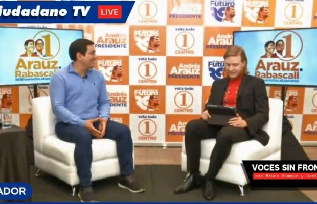 Ecuador. Andrés Arauz, candidato a la presidencia: “El presidente de la República seré yo, Rafael será uno de mis principales asesores”