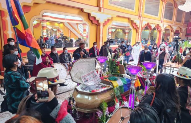 Bolivia. Autoridades y políticxs expresan sus condolencias por la muerte de El Mallku
