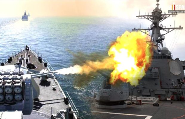 China. Alerta de amenaza de armas de Estados Unidos para la paz mundial