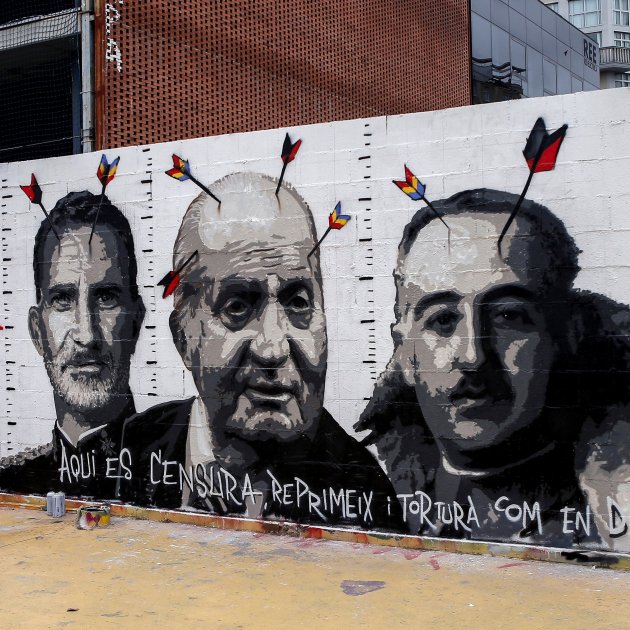 mural nuevo blackblock - efe