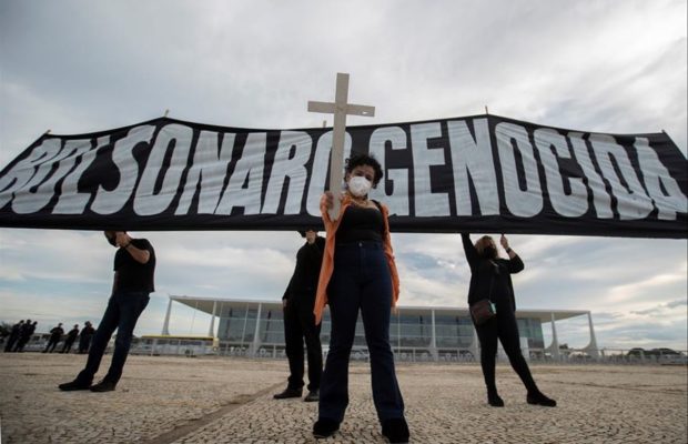 Brasil. Acto de vacunación y vida tuvo lugar en Brasilia