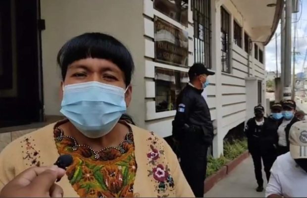 Guatemala. Mujer indígena llevada a  prisión a instancia de la empresa Energuate