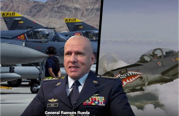 Colombia. Los aviones de guerra con los que cuenta la Fuerza Aérea
