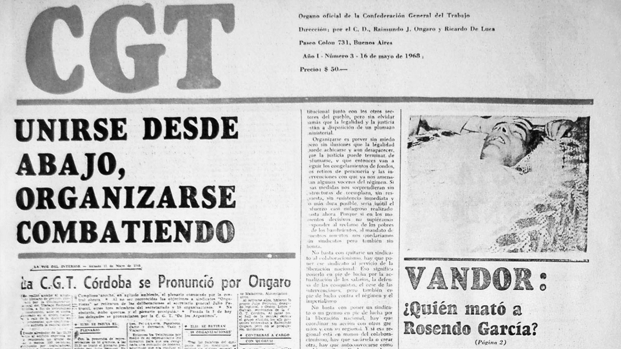 La CGTA, la mayor experiencia de lucha antiburocrÃ¡tica sindical de Argentina  | La tinta