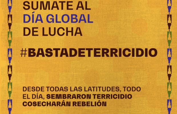 Pueblos originarios. 22 de Mayo Día Global de lucha: #BastaDeTerricidio
