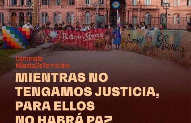 Argentina. Hermanas del Movimiento de Mujeres Indígenas por el Buen Vivir entregan documento en reunión interministerial en Casa de Gobierno