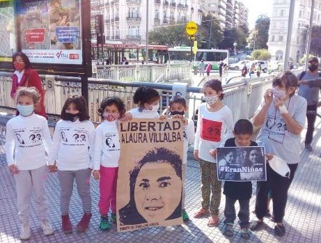Argentina. Nueva actividad frente a la embajada paraguaya