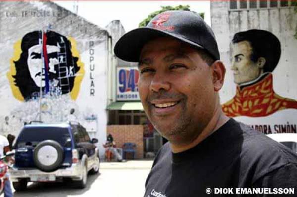 Venezuela. Una esperanza popular y revolucionaria: Juan Contreras en campaña para ser Alcalde chavista en Caracas