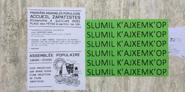 Francia. Lluvia de actividades para recibir al EZLN y al CNI en París