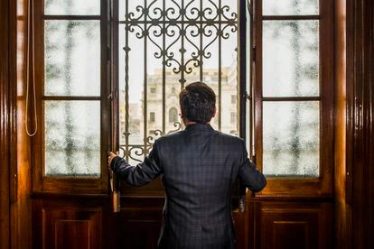 Guido Bellido en Lima, Per&uacute;, en agosto de 2021. 