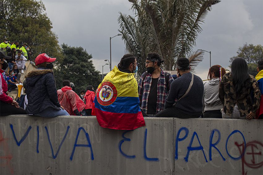 La marcha m&aacute;s concurrida sali&oacute; desde el Parque Nacional.