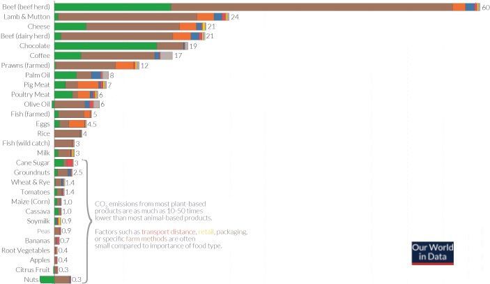 De verdad contribuye tanto la carne al cambio climático?